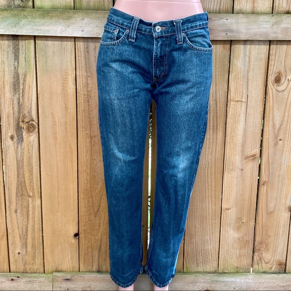 Levis 514 Slim Straight Med Wash Distressed Jean - Picture 3 of 16